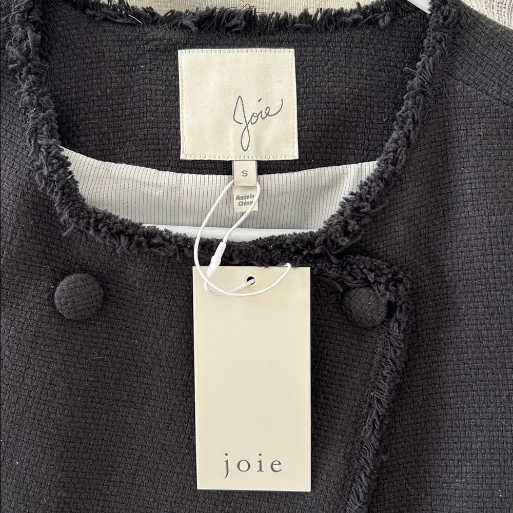 JOIE black blazer jacket with lining size small never worn! NWT